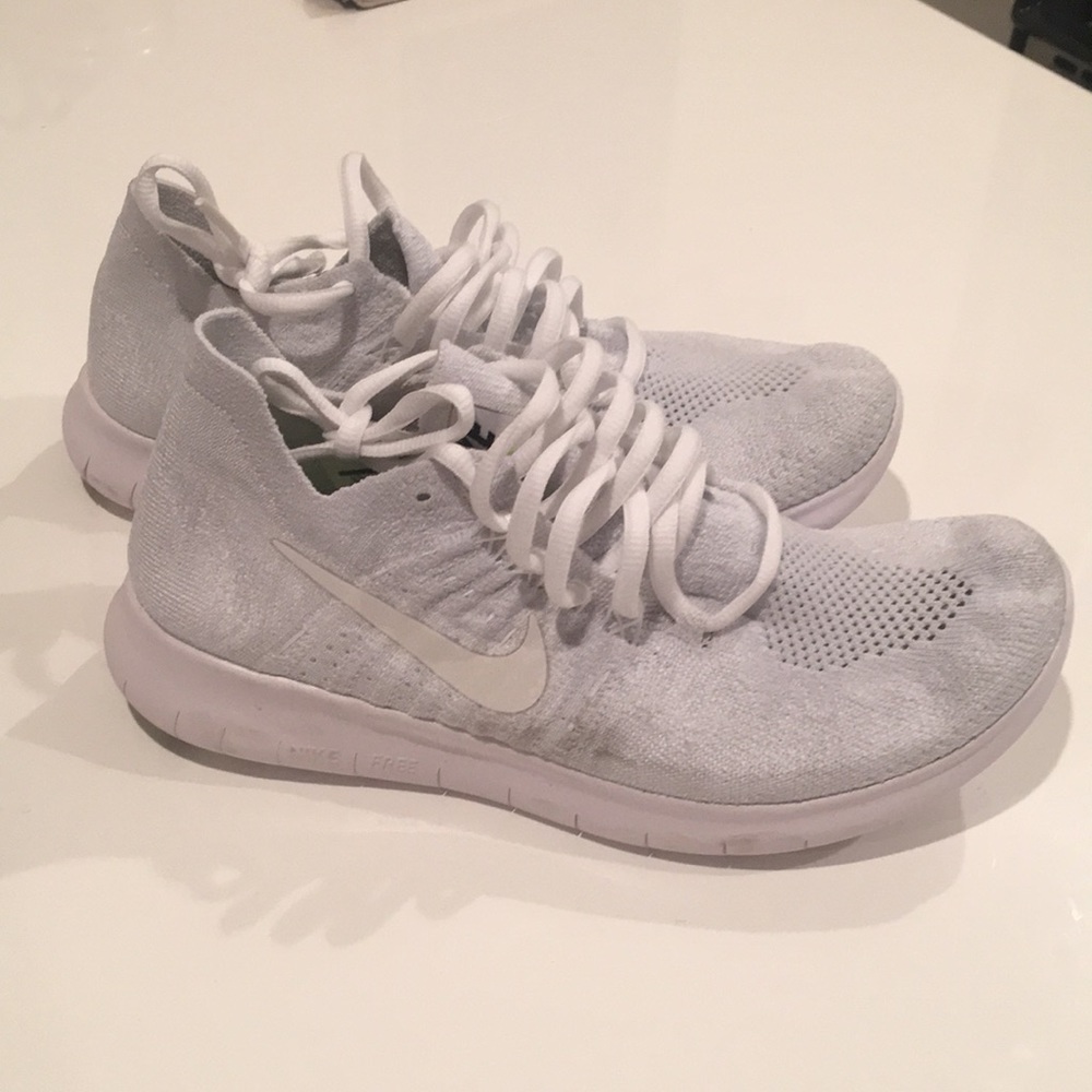 Nike Free RN Flyknit - White